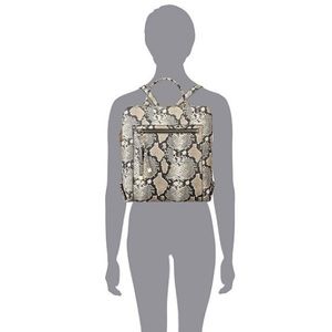 INC Snakeskin print backpack
